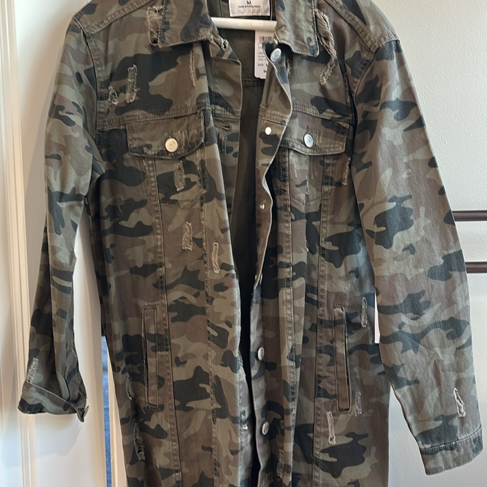 Distressed camo jacket - Picture 6 of 7
